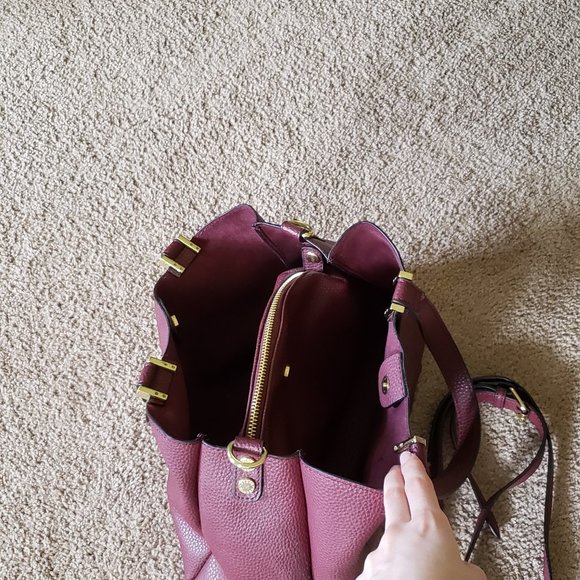 Steve Madden Burgundy Ox Blood Maroon purse - Picture 8 of 9